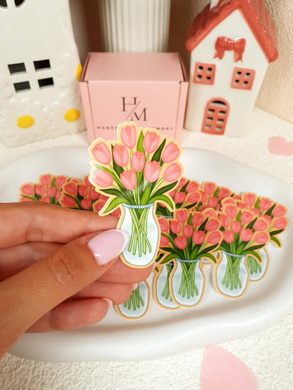 Tulips Vinyl Sticker