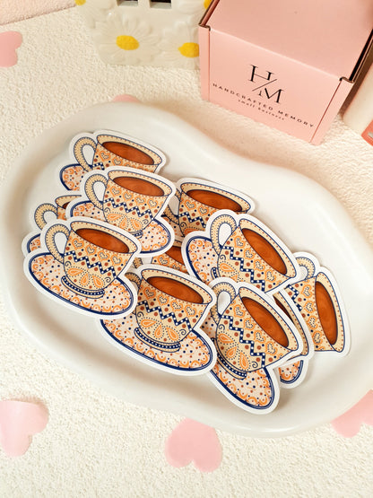 Spanish Coffee Vinyl Sticker