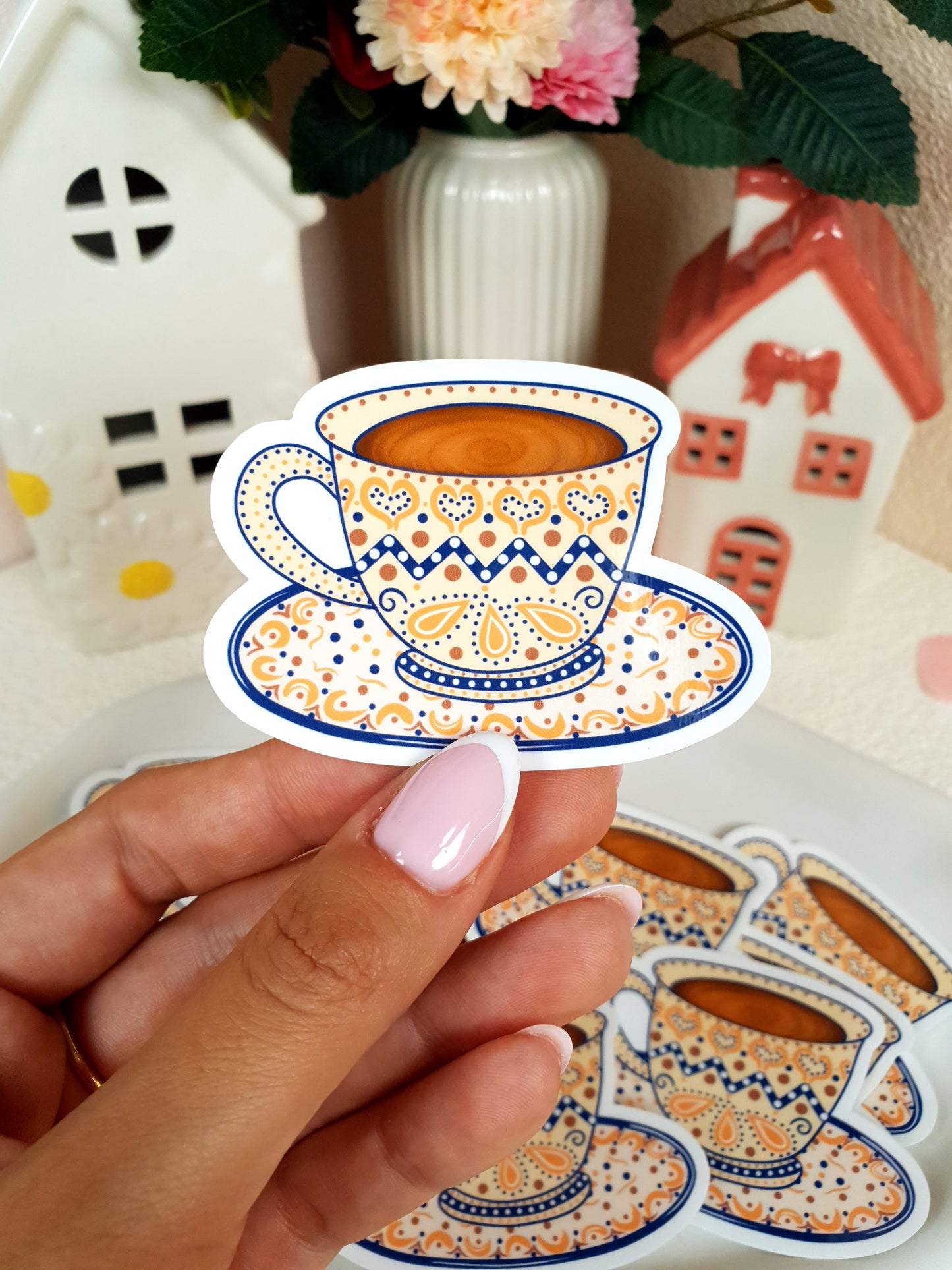 Spanish Coffee Vinyl Sticker
