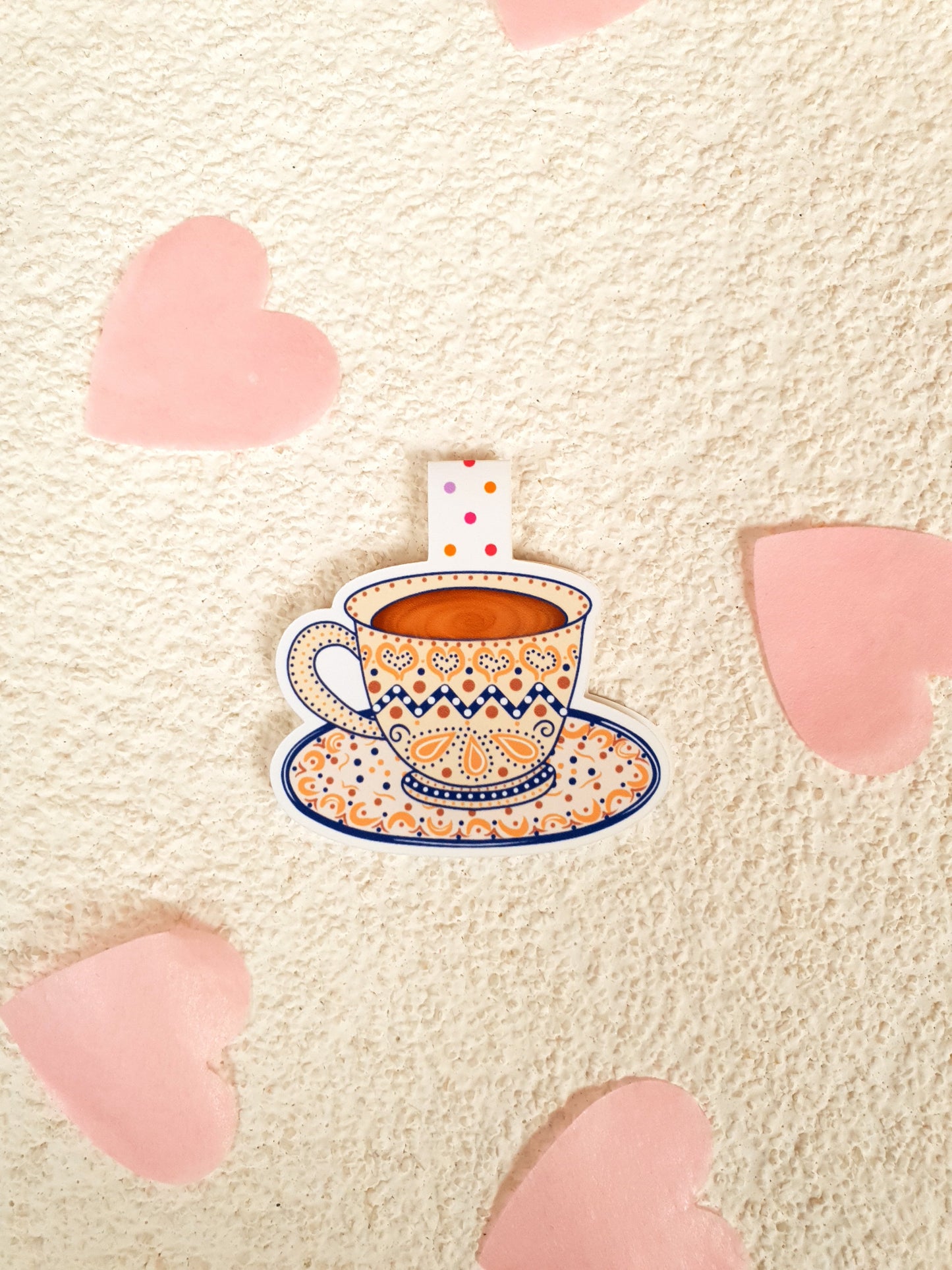 Spanish Coffee Magnetic Bookmark