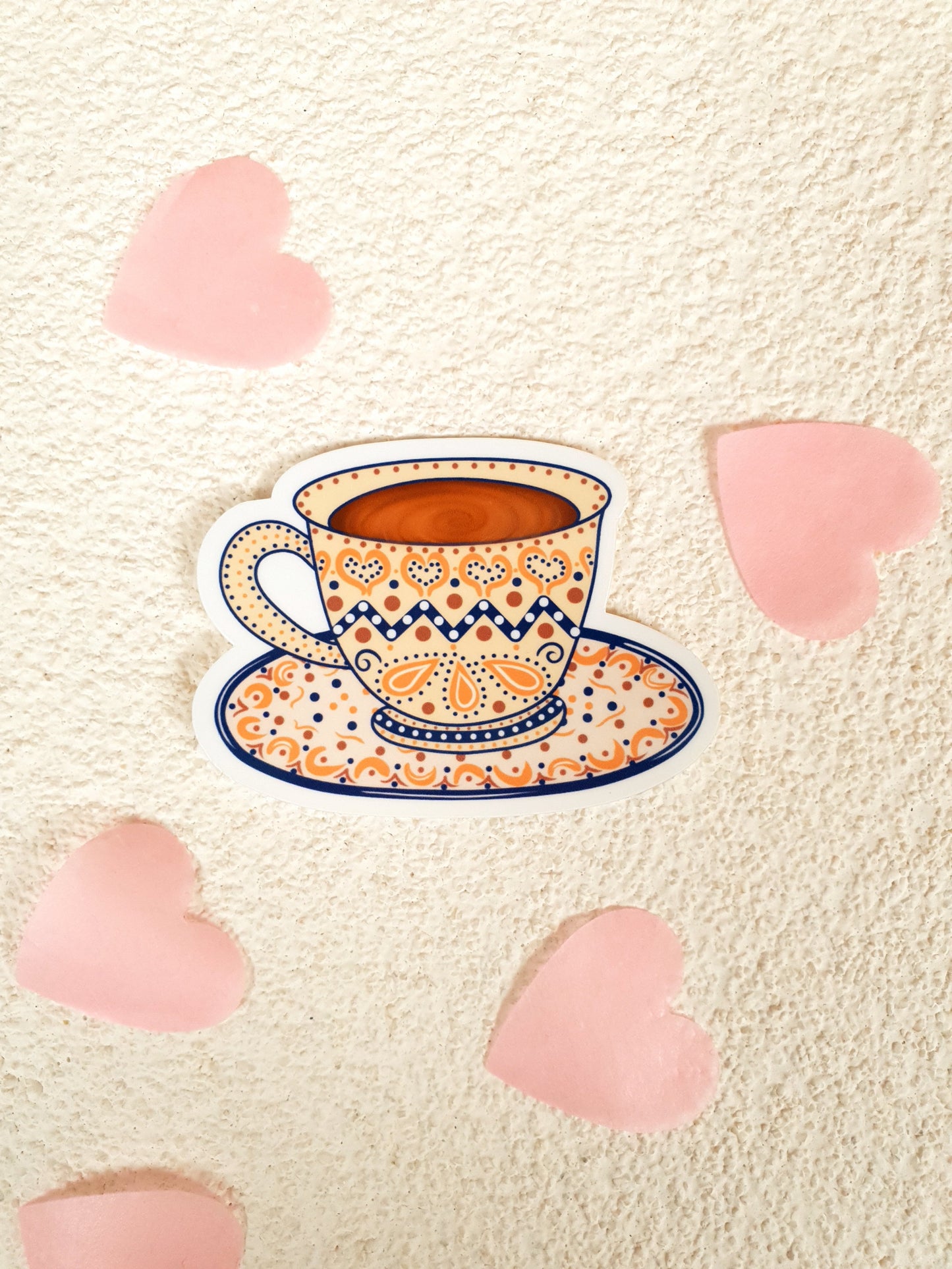 Spanish Coffee Vinyl Sticker
