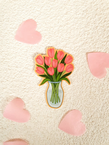 Tulips Vinyl Sticker