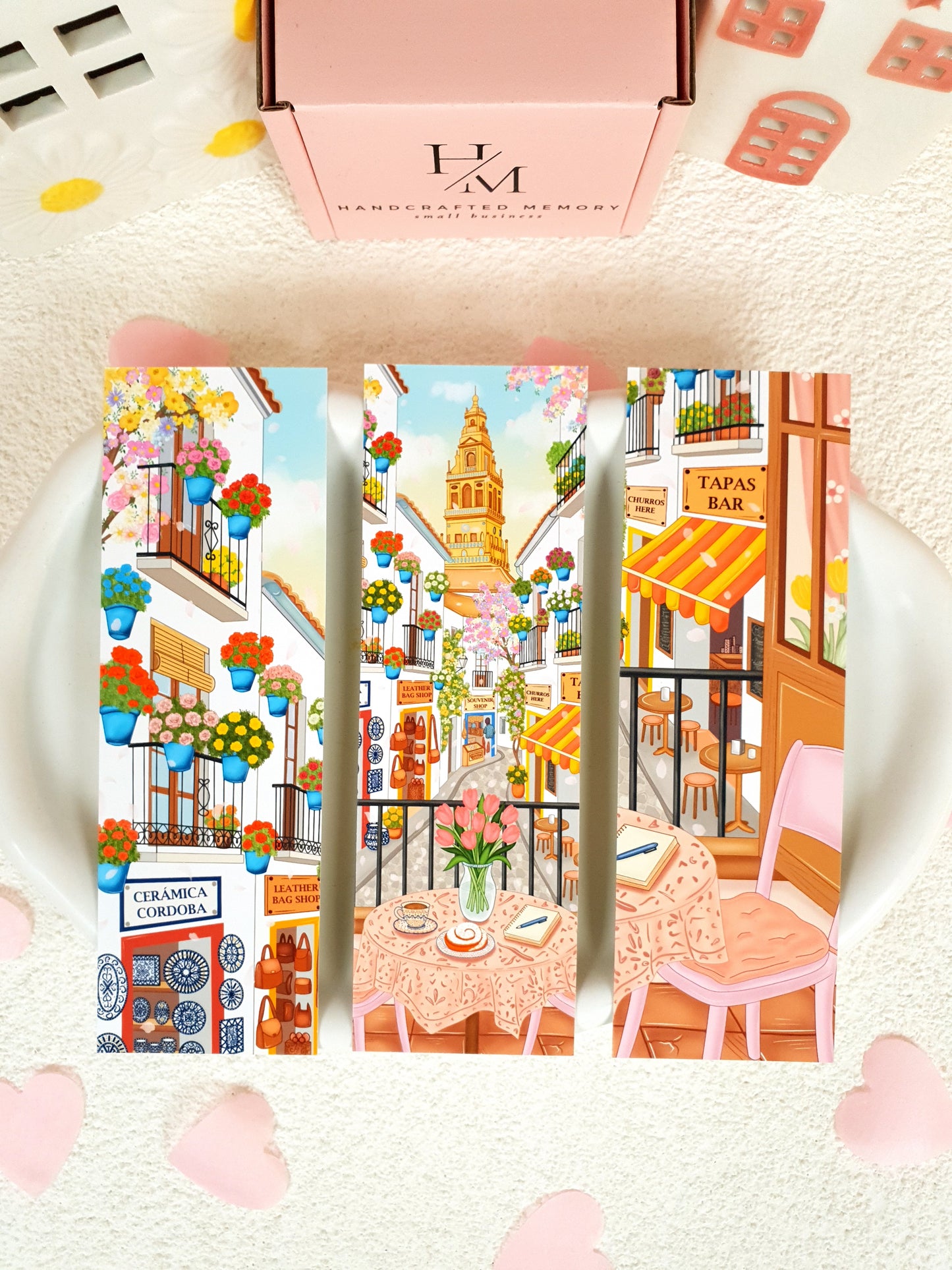 Córdoba in Morning Traditional Bookmark Set