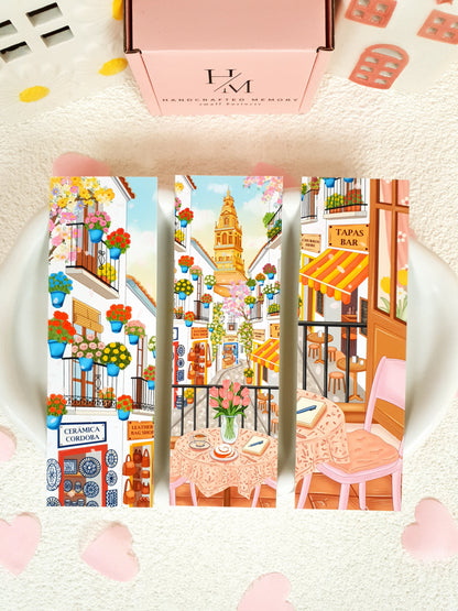 Córdoba in Morning Traditional Bookmark Set