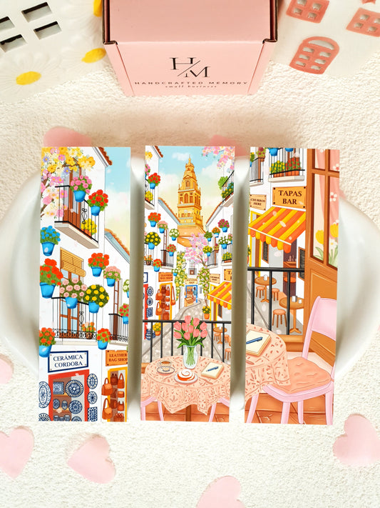 Córdoba in Morning Traditional Bookmark Set