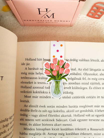 Tulips Magnetic Bookmark