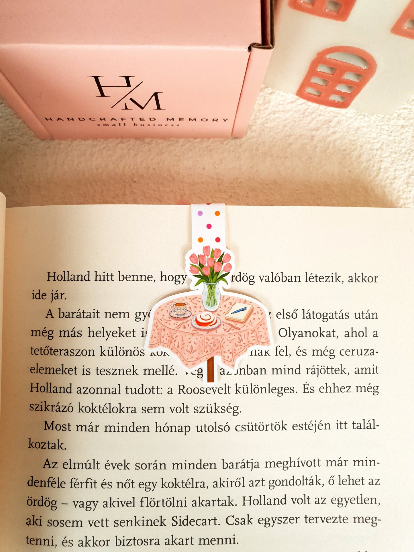Breakfast Table Magnetic Bookmark