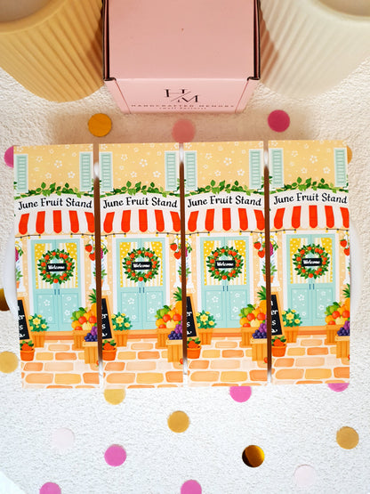 Fruit Shop Traditional Bookmark