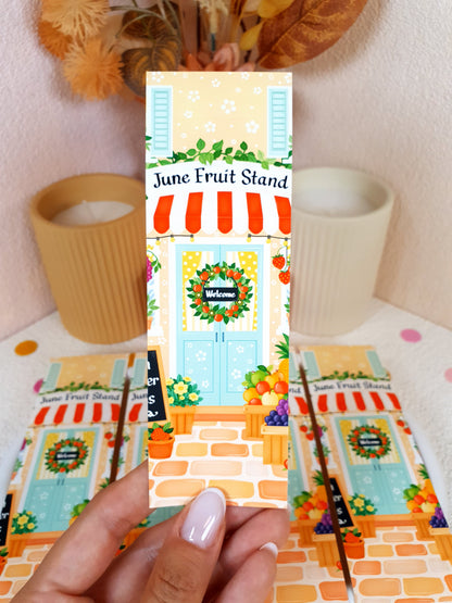 Fruit Shop Traditional Bookmark