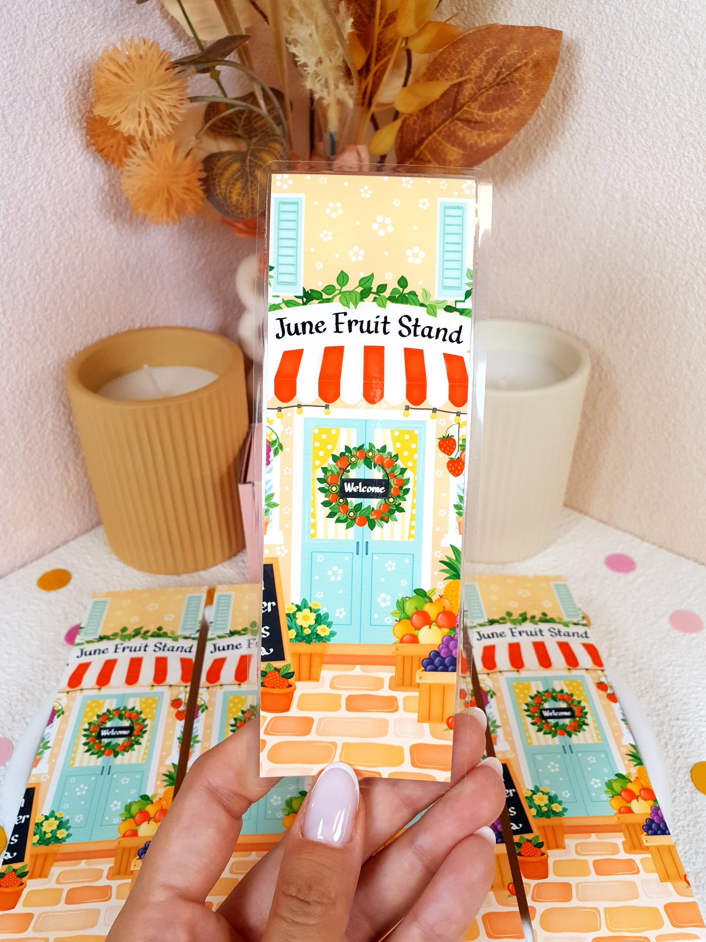 Fruit Shop Traditional Bookmark