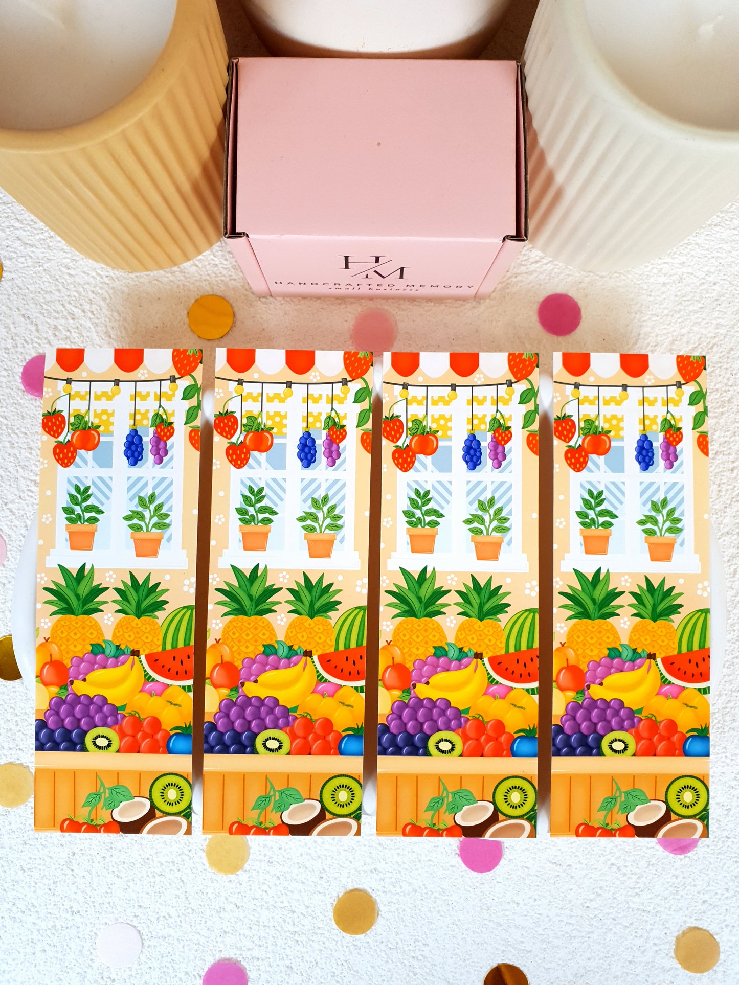 Fruit Stand Traditional Bookmark