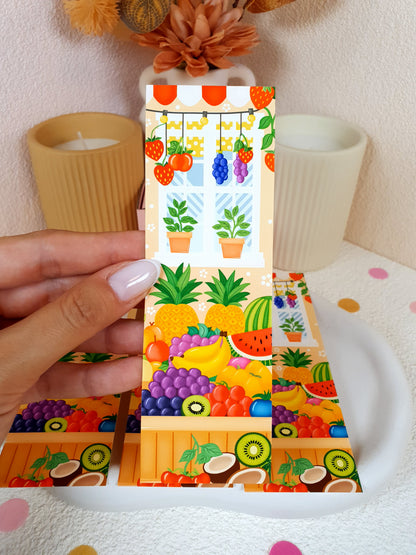 Fruit Stand Traditional Bookmark