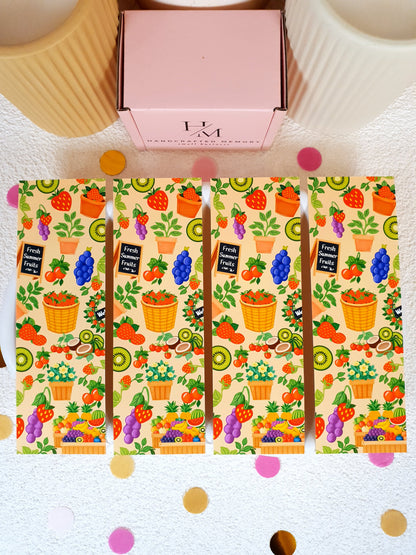 Summer Fruits Traditional Bookmark