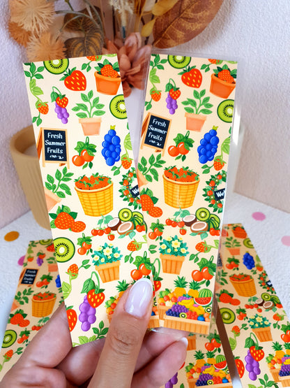 Summer Fruits Traditional Bookmark