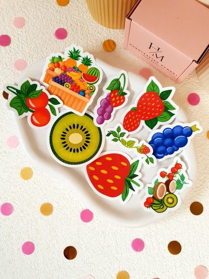 Fruit Mix Vinyl Sticker