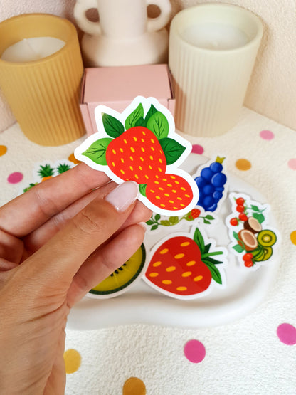 Fruit Mix Vinyl Sticker