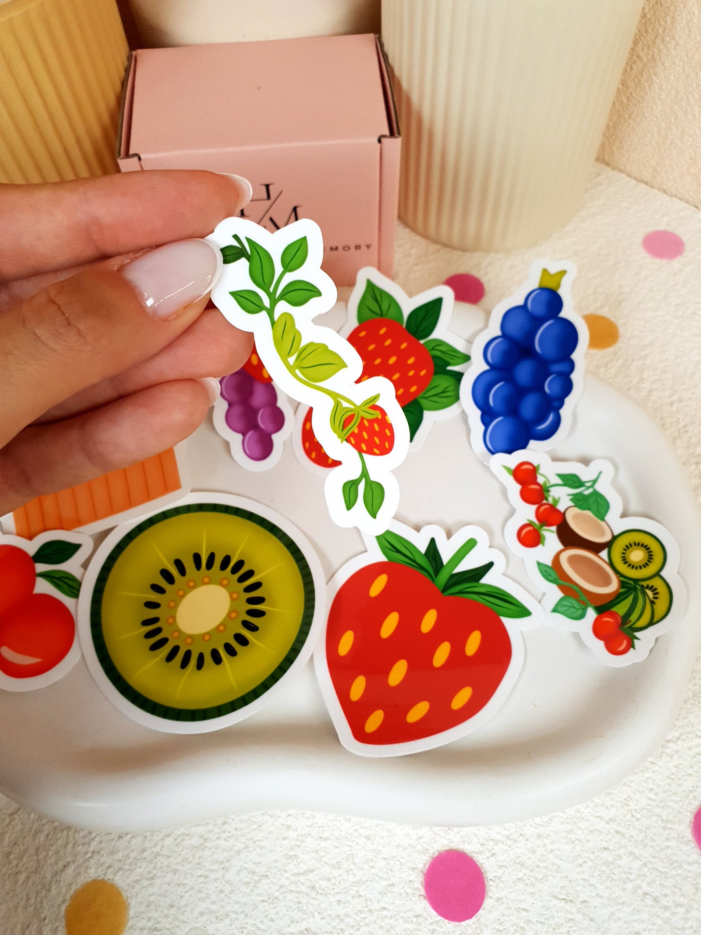 Fruit Mix Vinyl Sticker