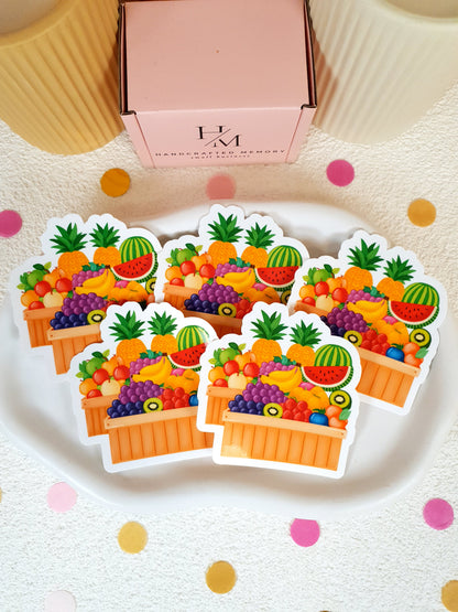 Fruit Basket Vinyl Sticker