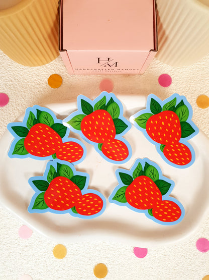Strawberry Vinyl Sticker