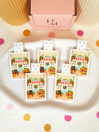 Fruit Stand Magnetic Bookmark