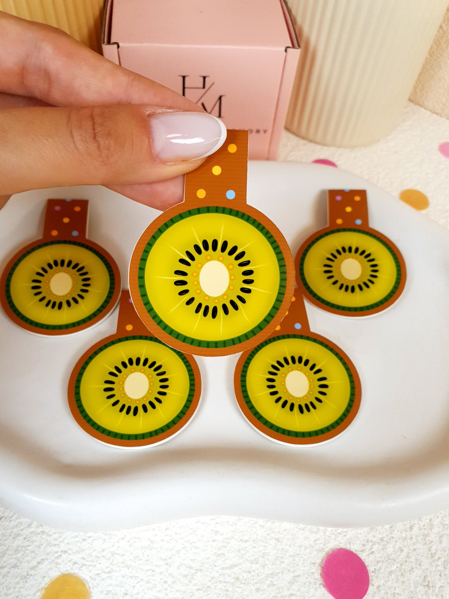 Kiwi Magnetic Bookmark