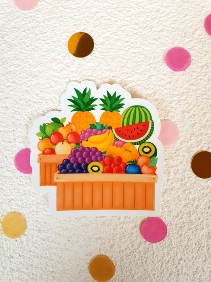 Fruit Basket Vinyl Sticker