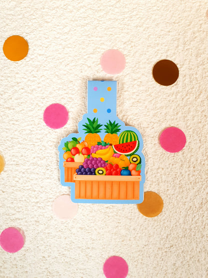 Fruit Basket Magnetic Bookmark