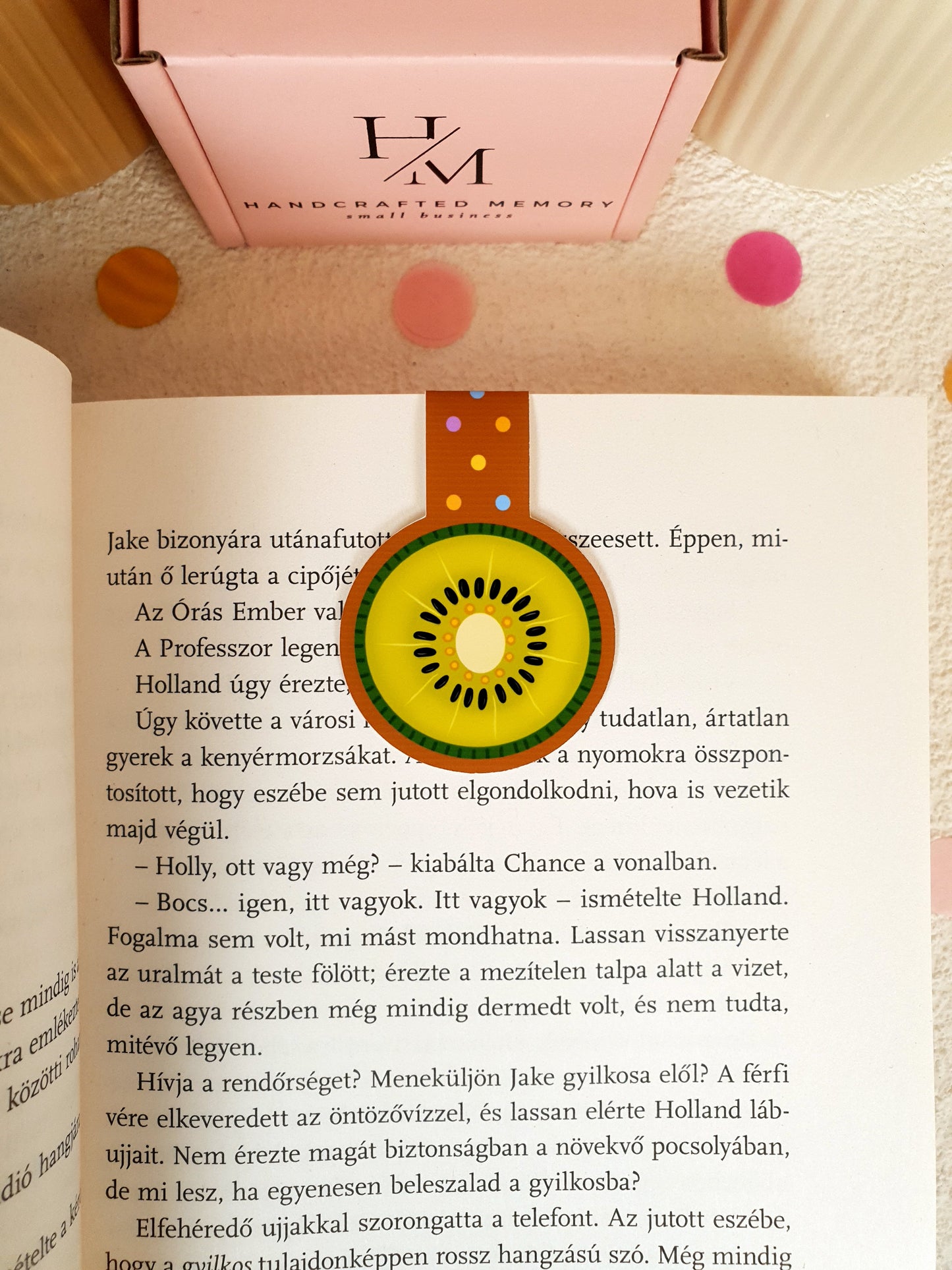 Kiwi Magnetic Bookmark