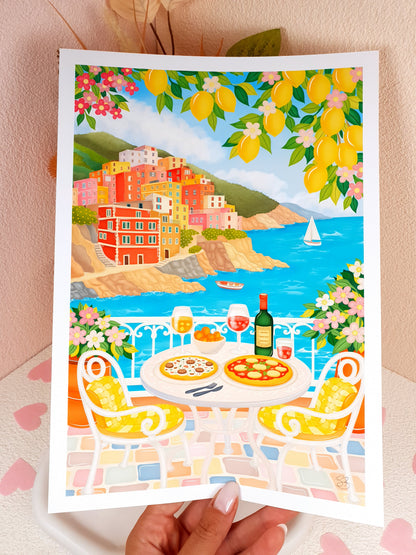 Cinque Terre Art Print