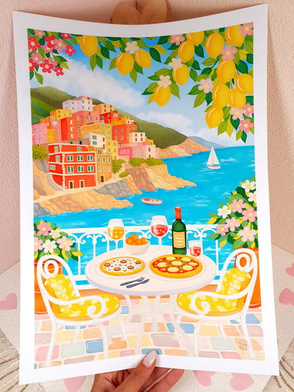 Cinque Terre Art Print