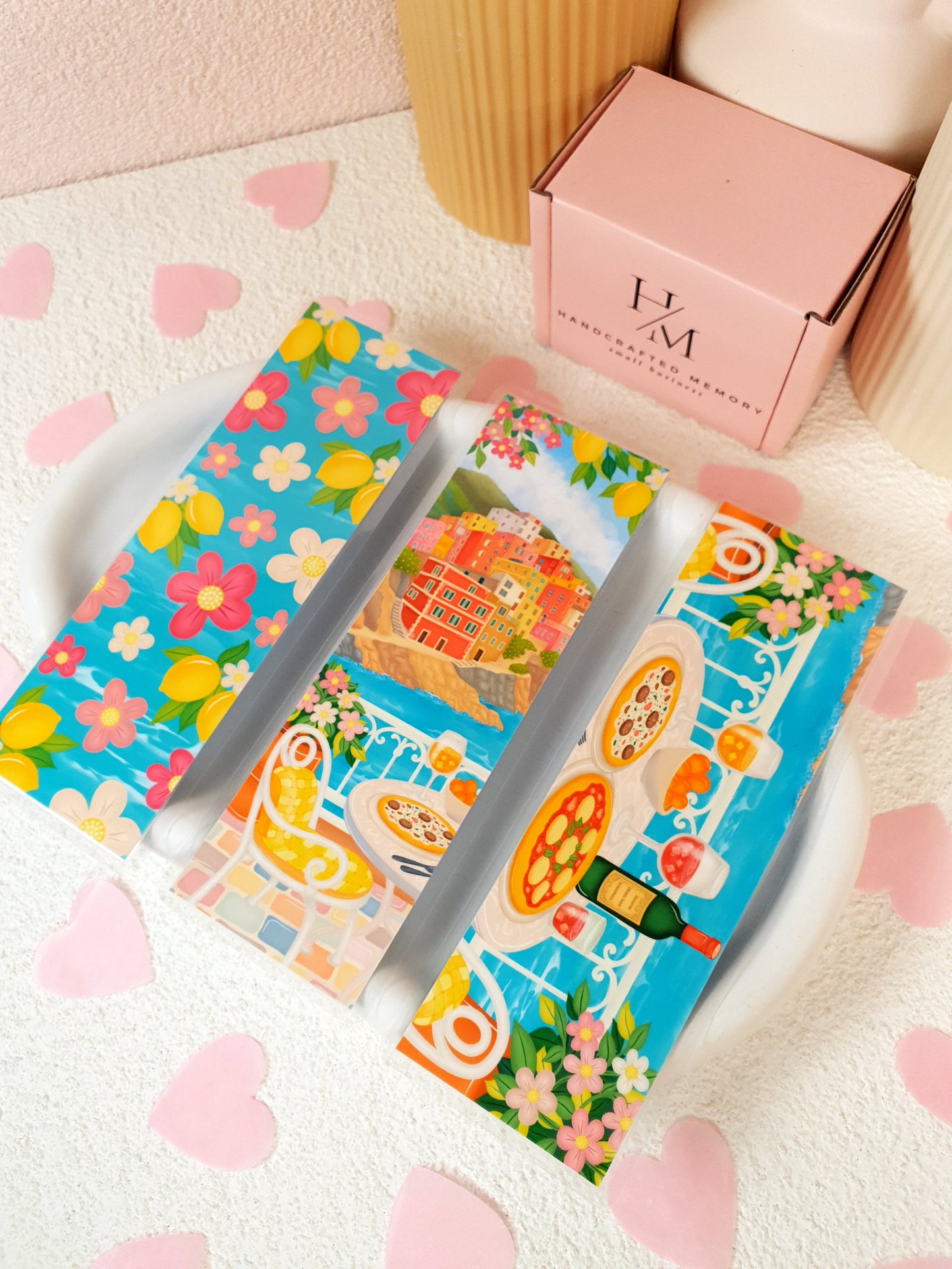 Cinque Terre Traditional Bookmark Set