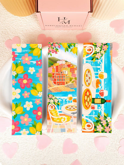 Cinque Terre Traditional Bookmark Set