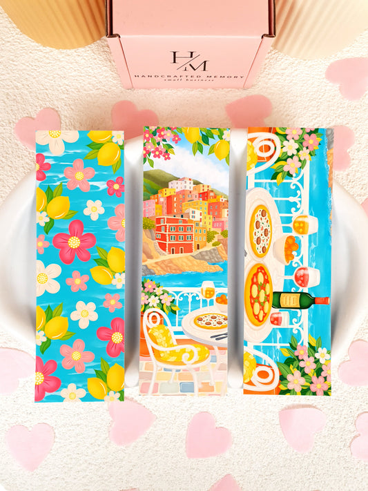Cinque Terre Traditional Bookmark Set