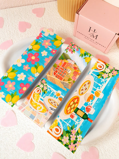 Cinque Terre Traditional Bookmark Set