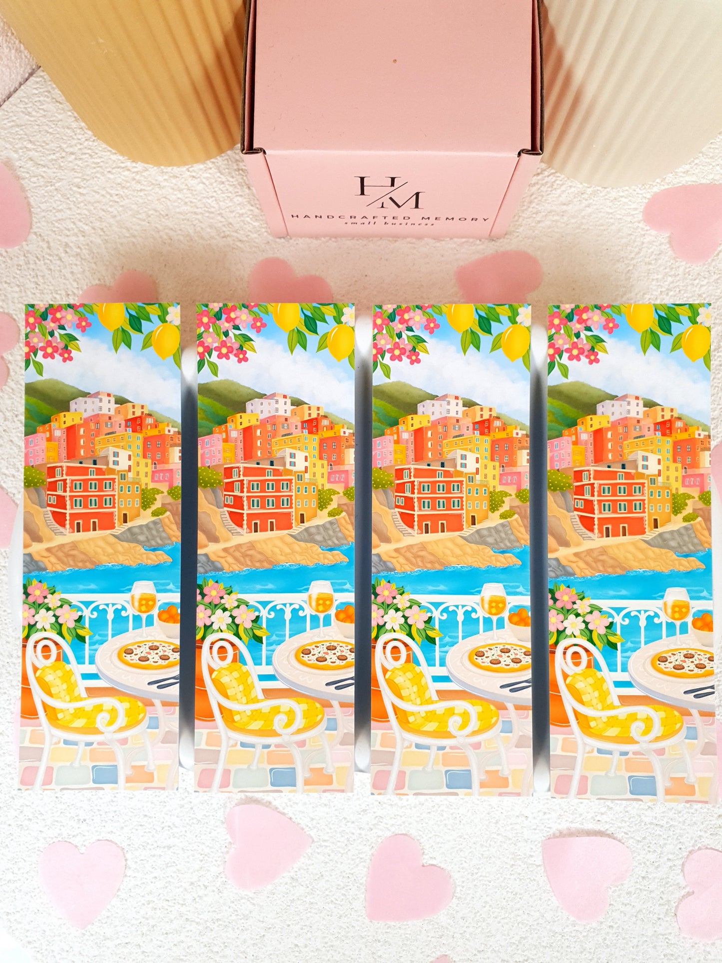 Cinque Terre Traditional Bookmark