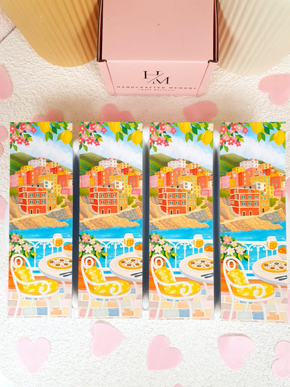 Cinque Terre Traditional Bookmark