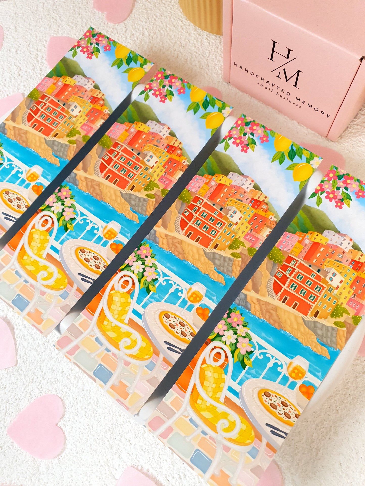 Cinque Terre Traditional Bookmark