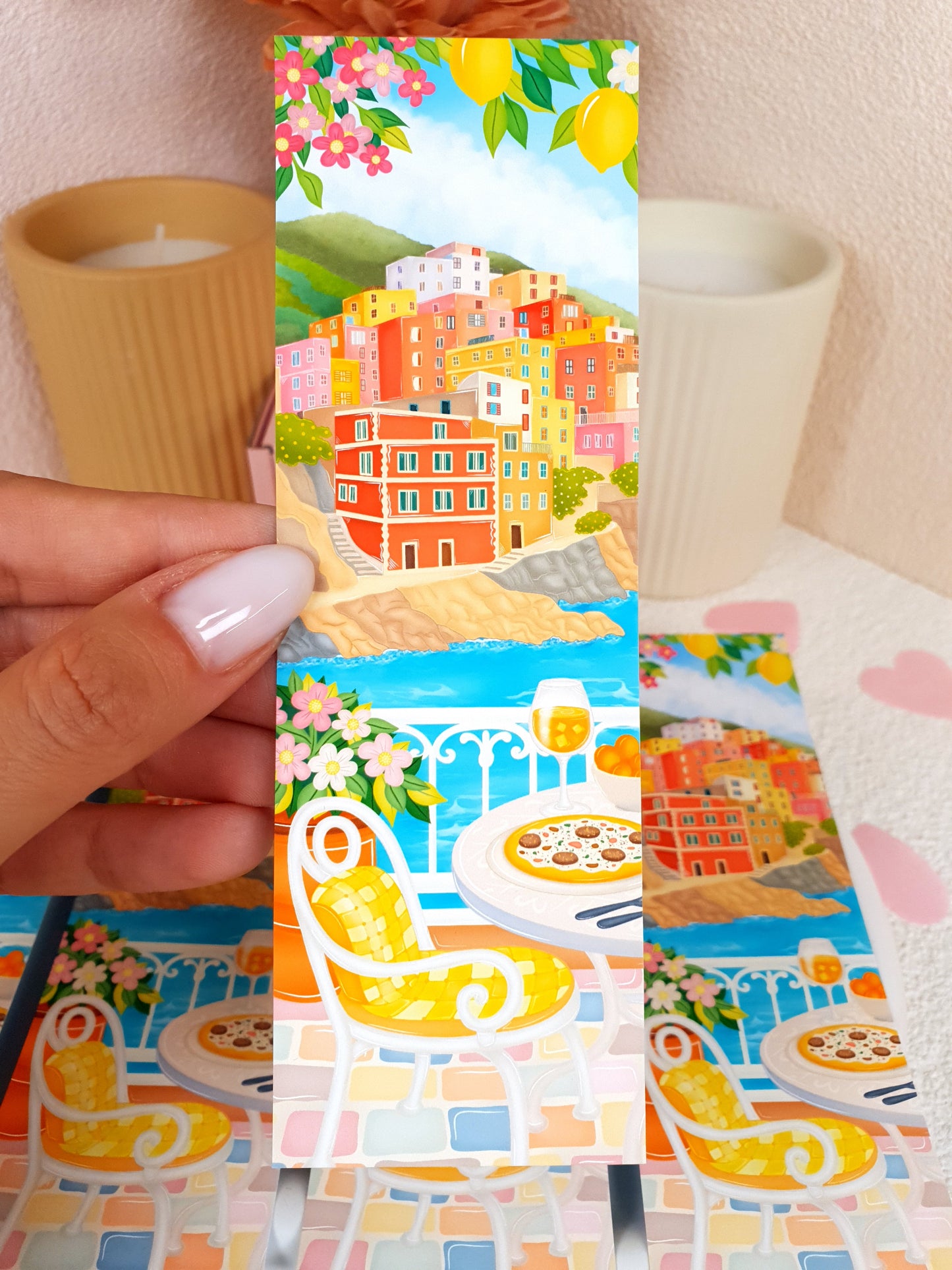 Cinque Terre Traditional Bookmark Set