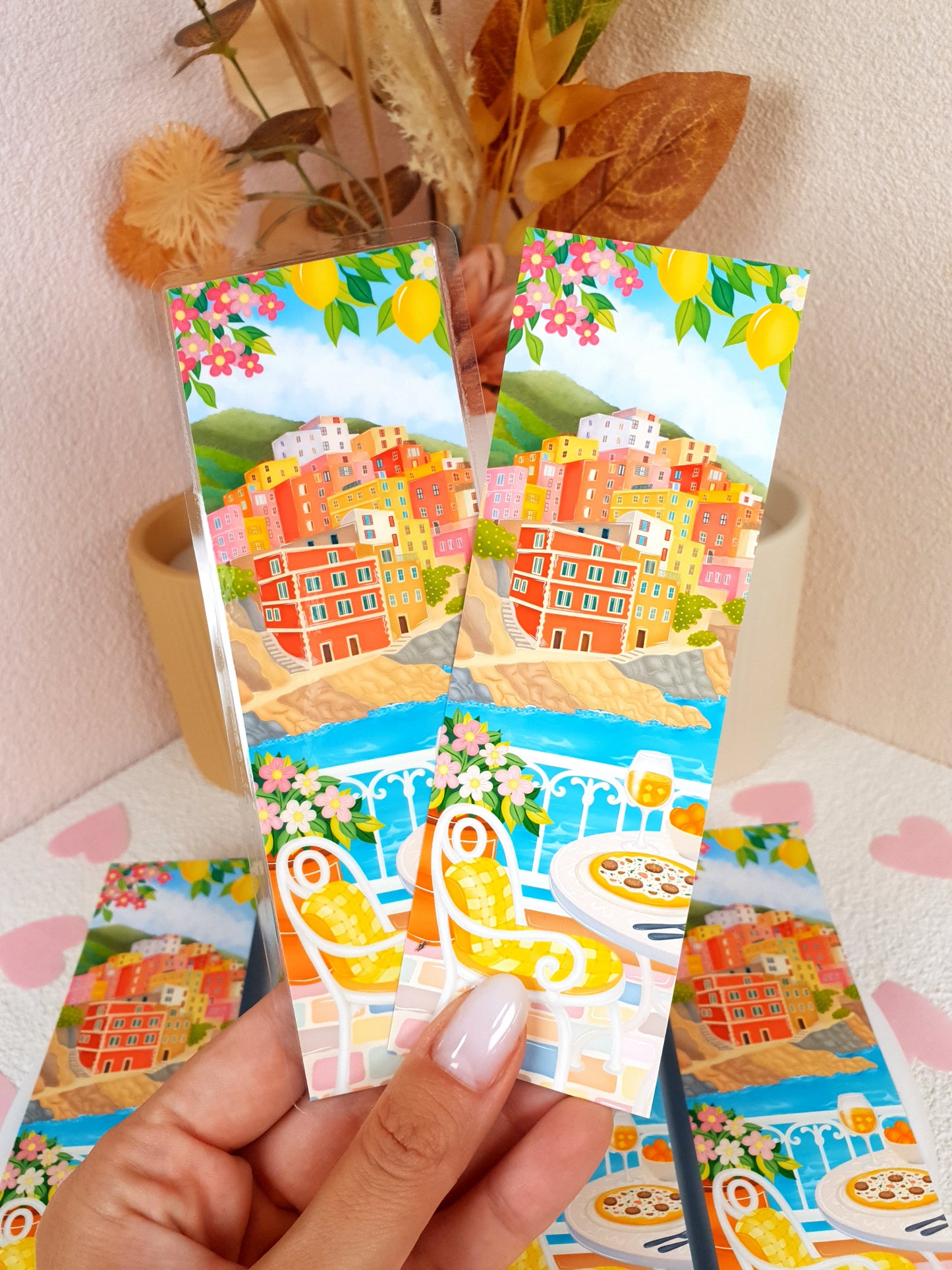 Cinque Terre Traditional Bookmark