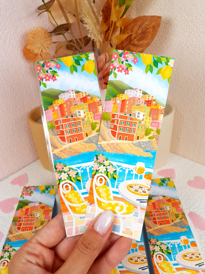 Cinque Terre Traditional Bookmark
