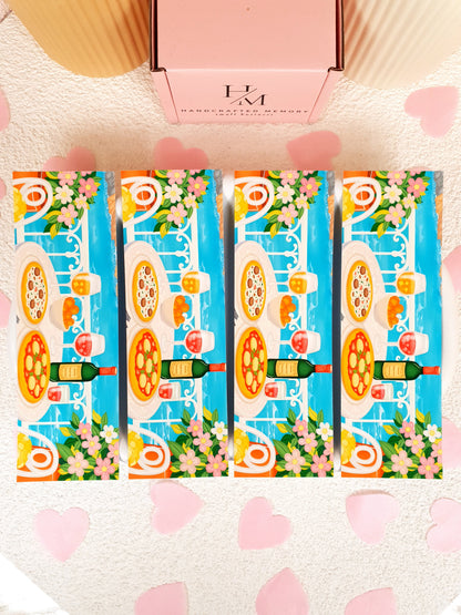 Italien Dinner Traditional Bookmark
