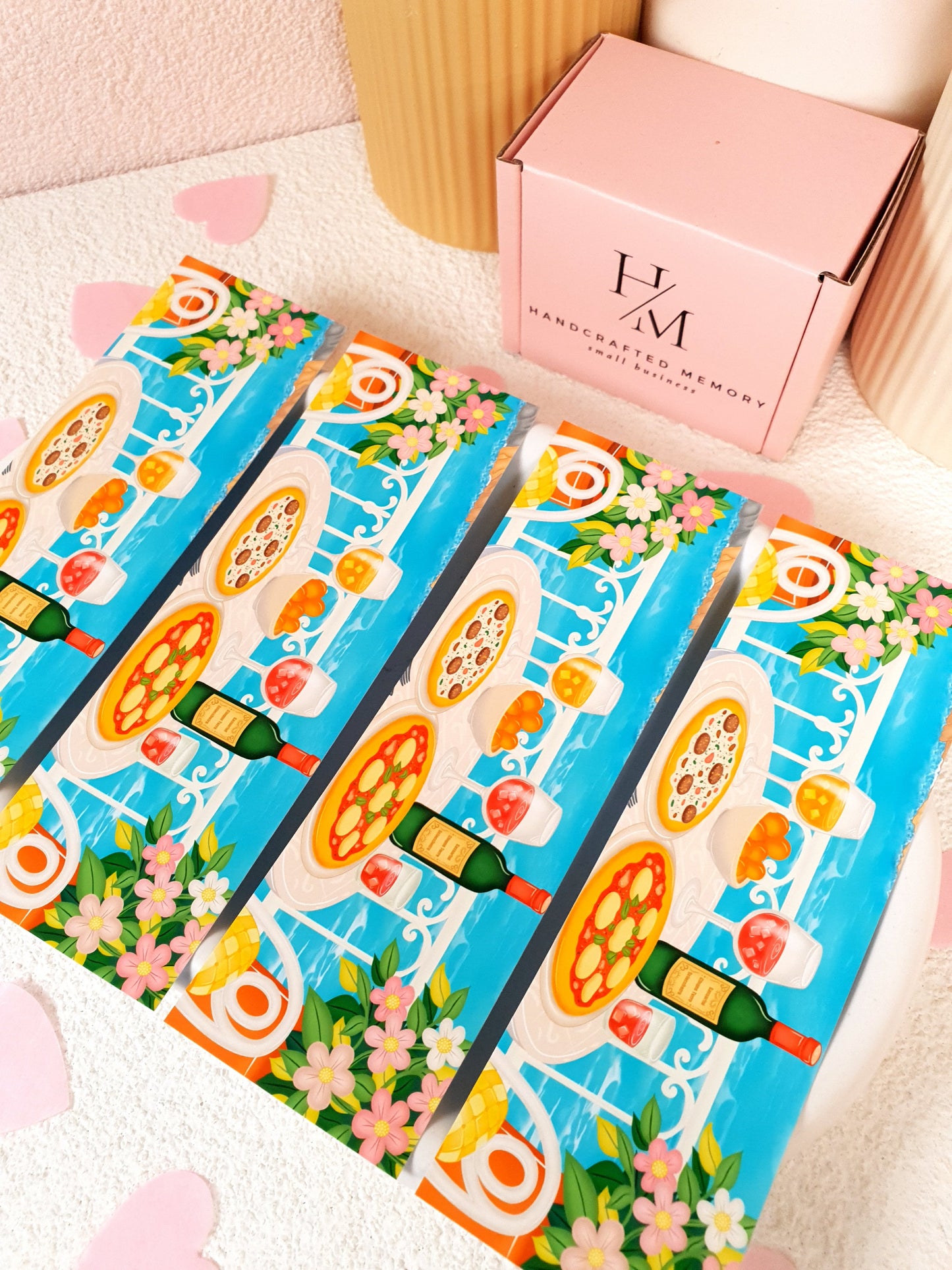 Italien Dinner Traditional Bookmark