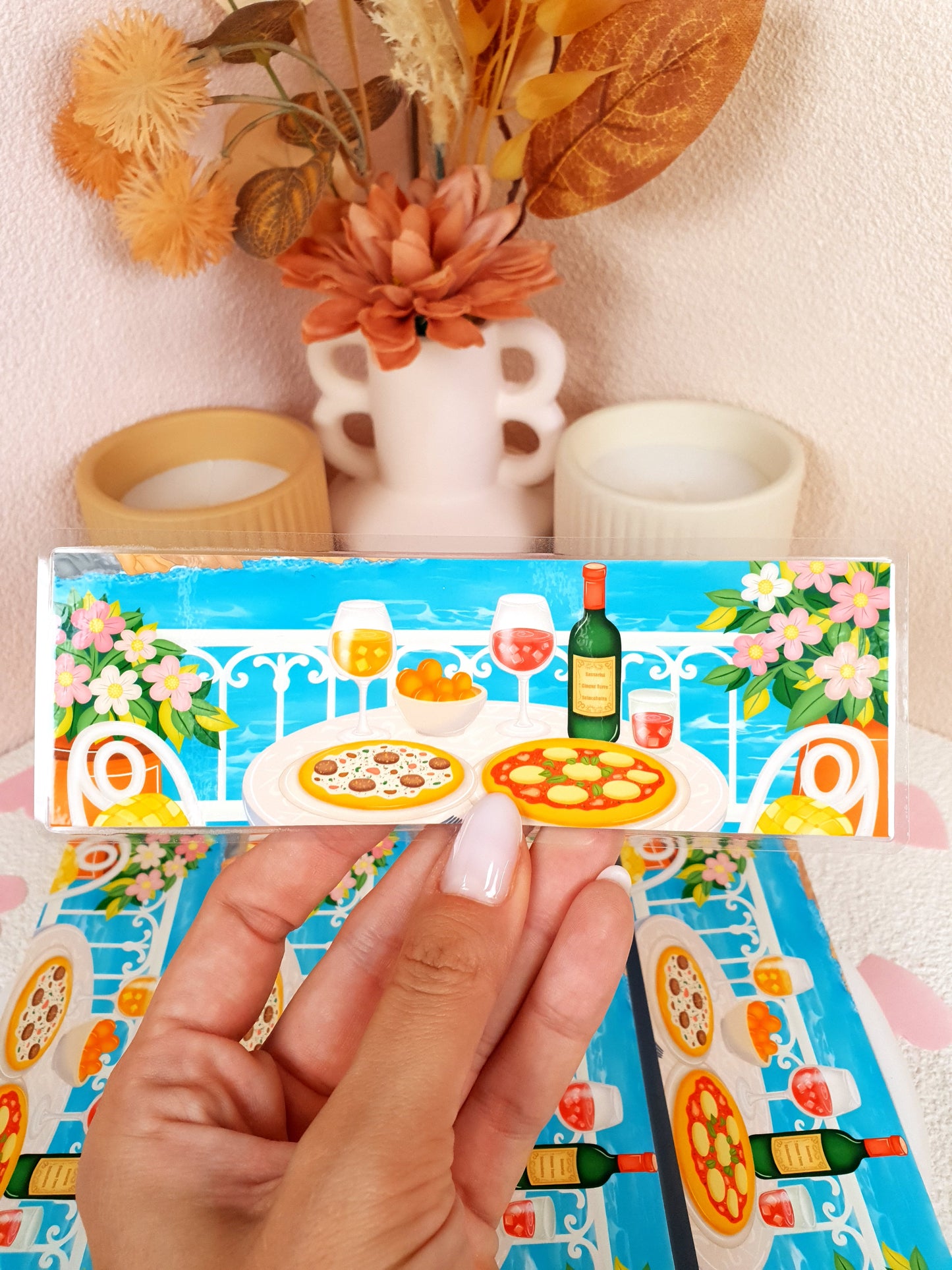 Italien Dinner Traditional Bookmark