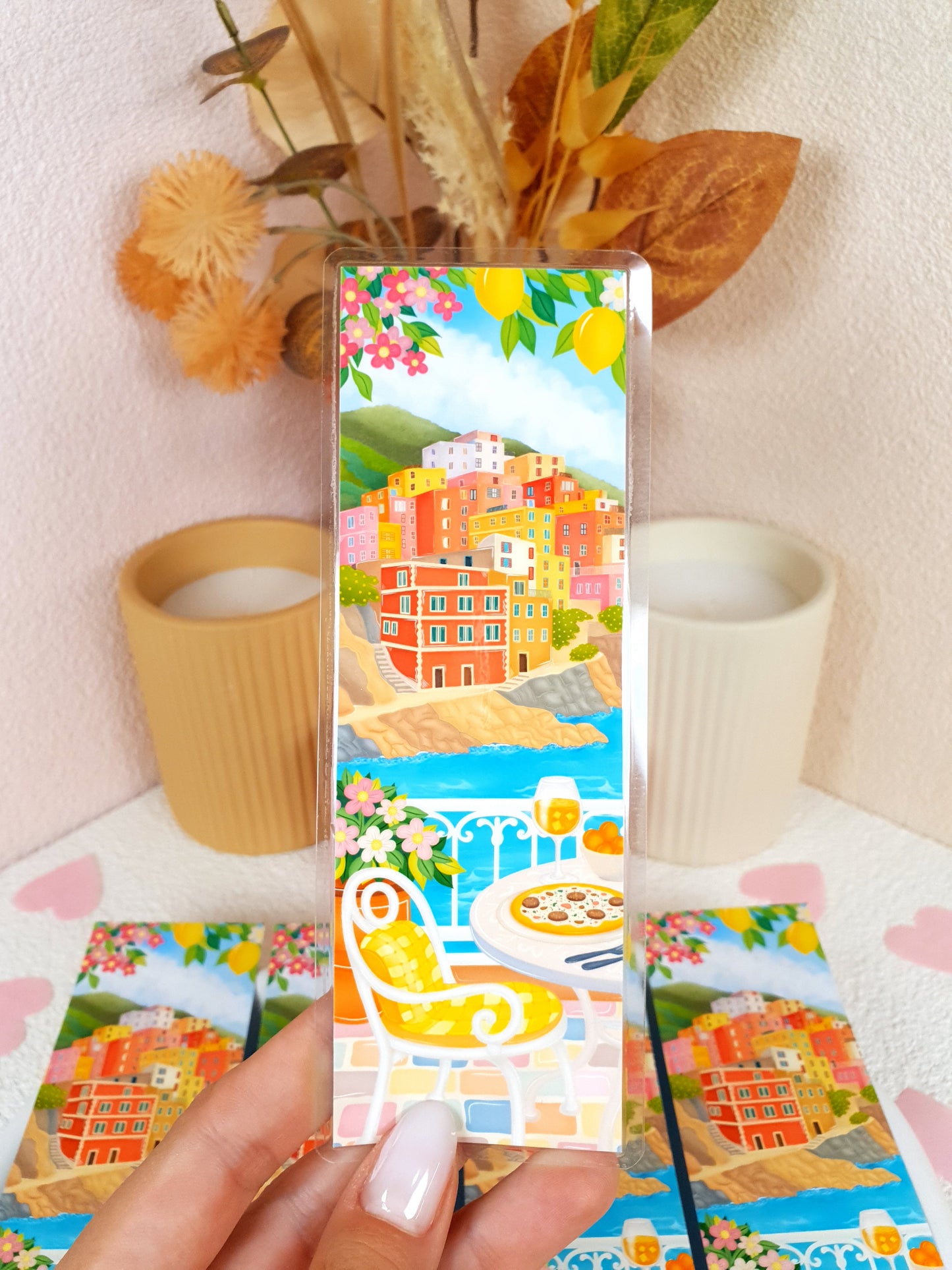 Cinque Terre Traditional Bookmark