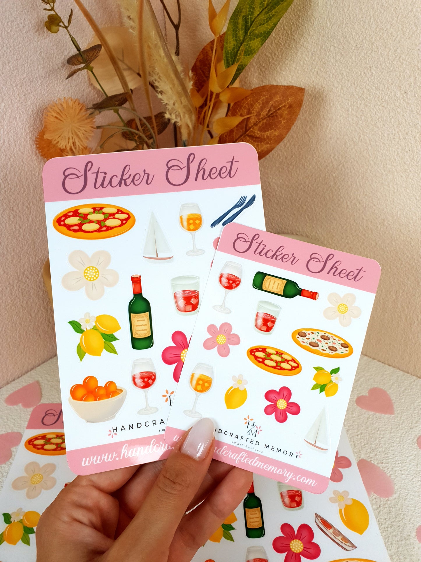Cinque Terre Sticker Sheet