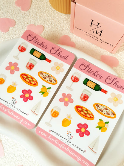 Cinque Terre Sticker Sheet