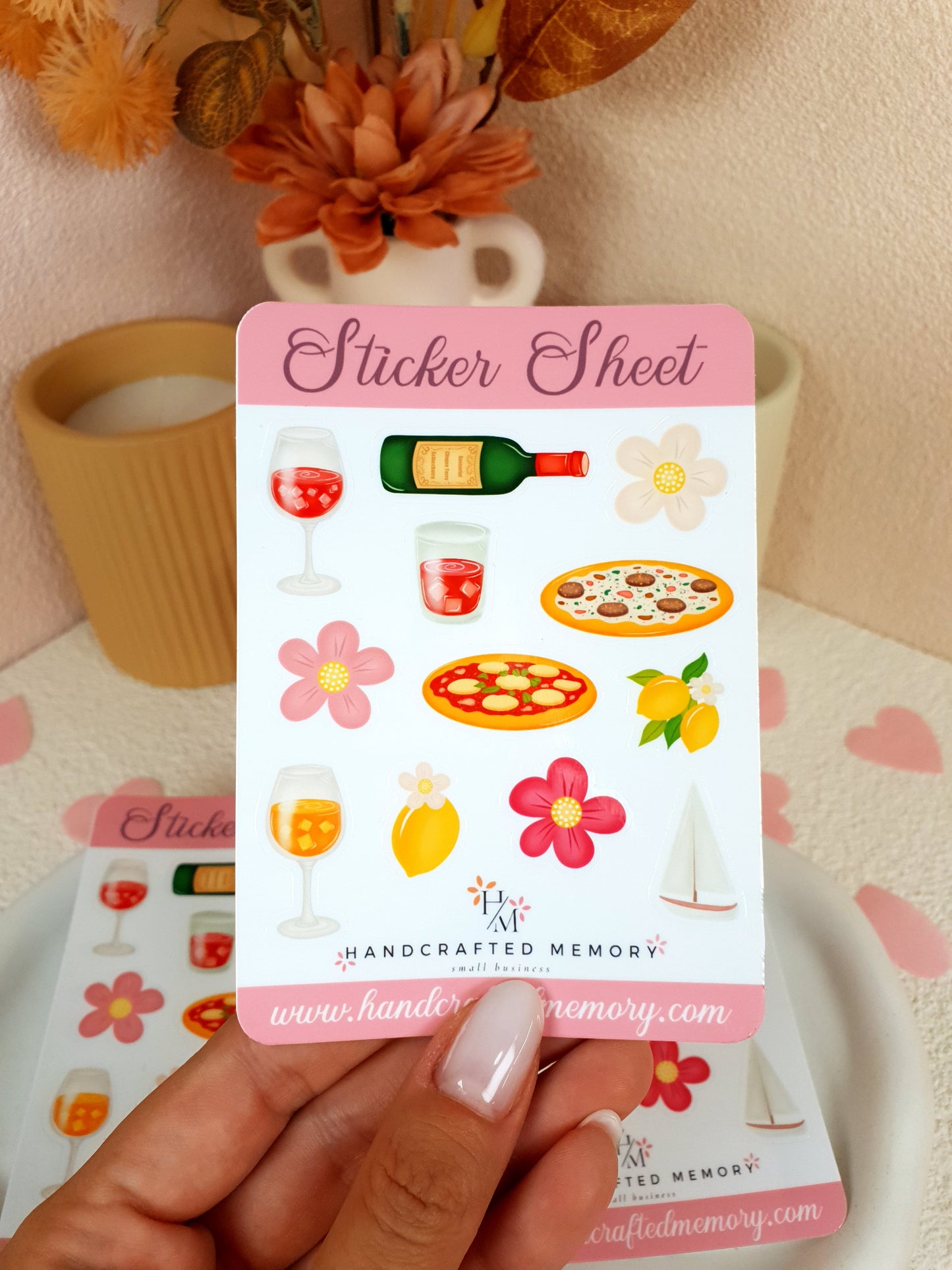 Cinque Terre Sticker Sheet