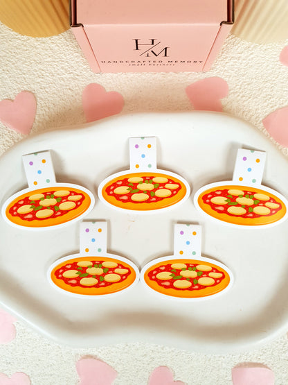 Pizza Margeritha Magnetic Bookmark