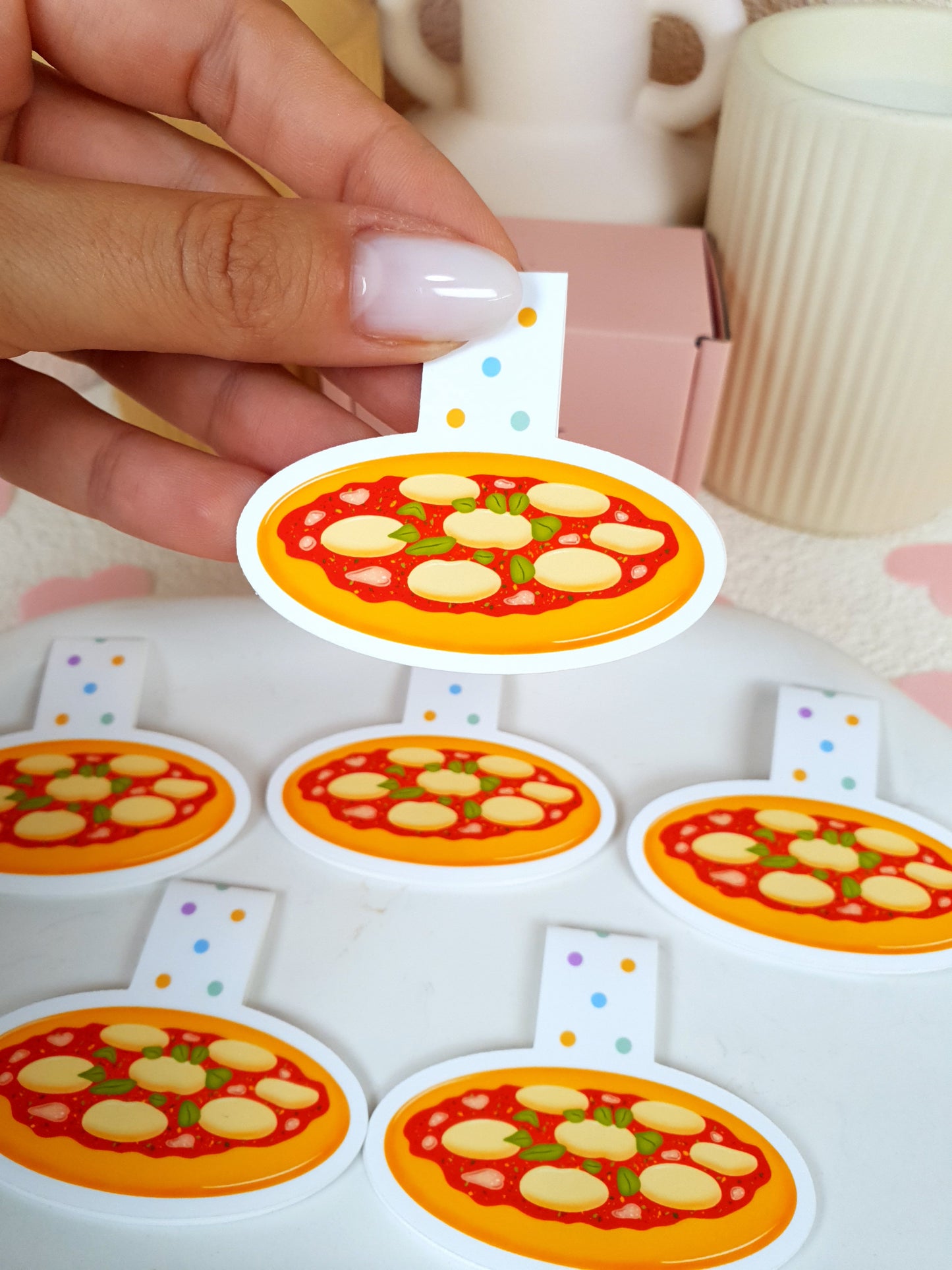 Pizza Margeritha Magnetic Bookmark