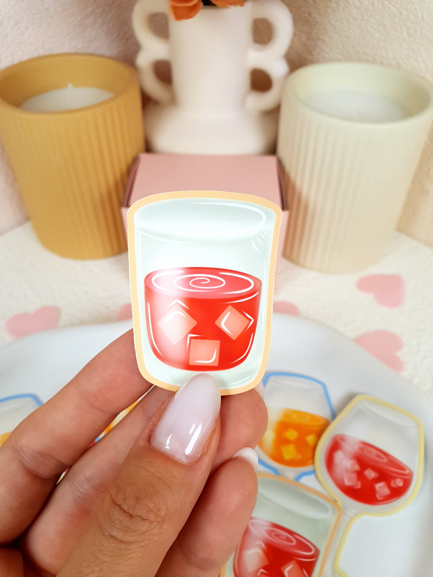 Italian Beverages Vinyl Sticker